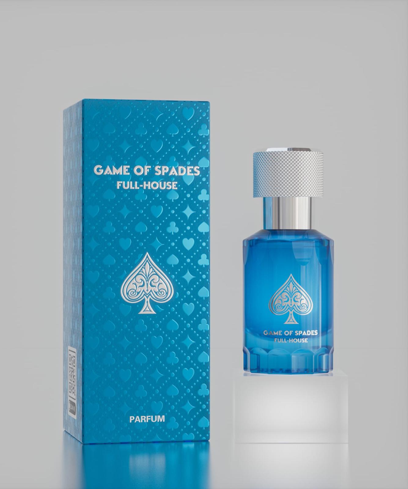 Miniature Game of Spades Full House Unisex Parfum 0.3 oz / 10ml