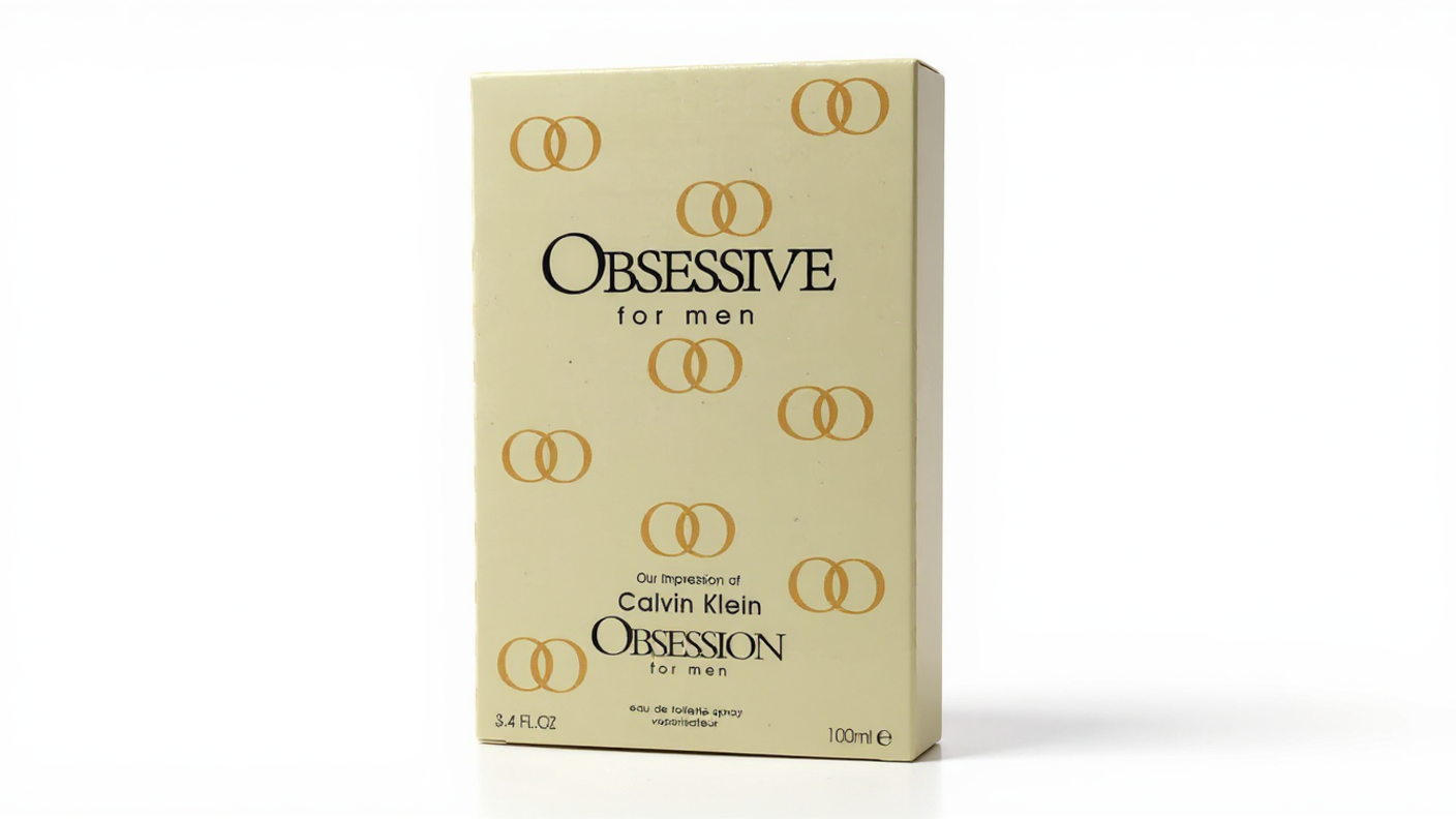 OBSESSIVE – Eau de Toilette for Men (100 ml / 3.4 fl. oz)